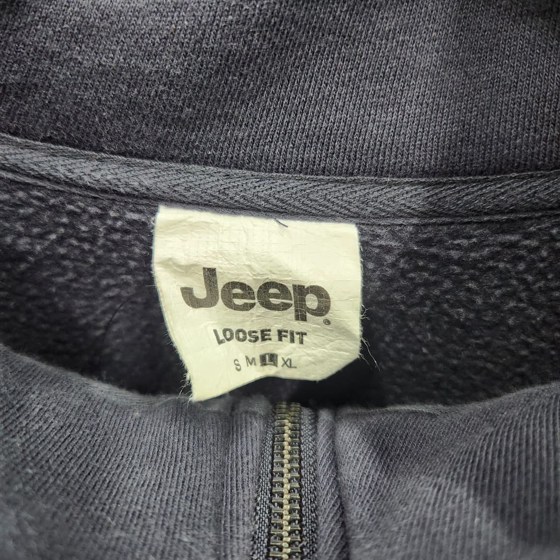 JEEP 지프 백 빅로고 반집업 XL(남여공용) 상품이미지4