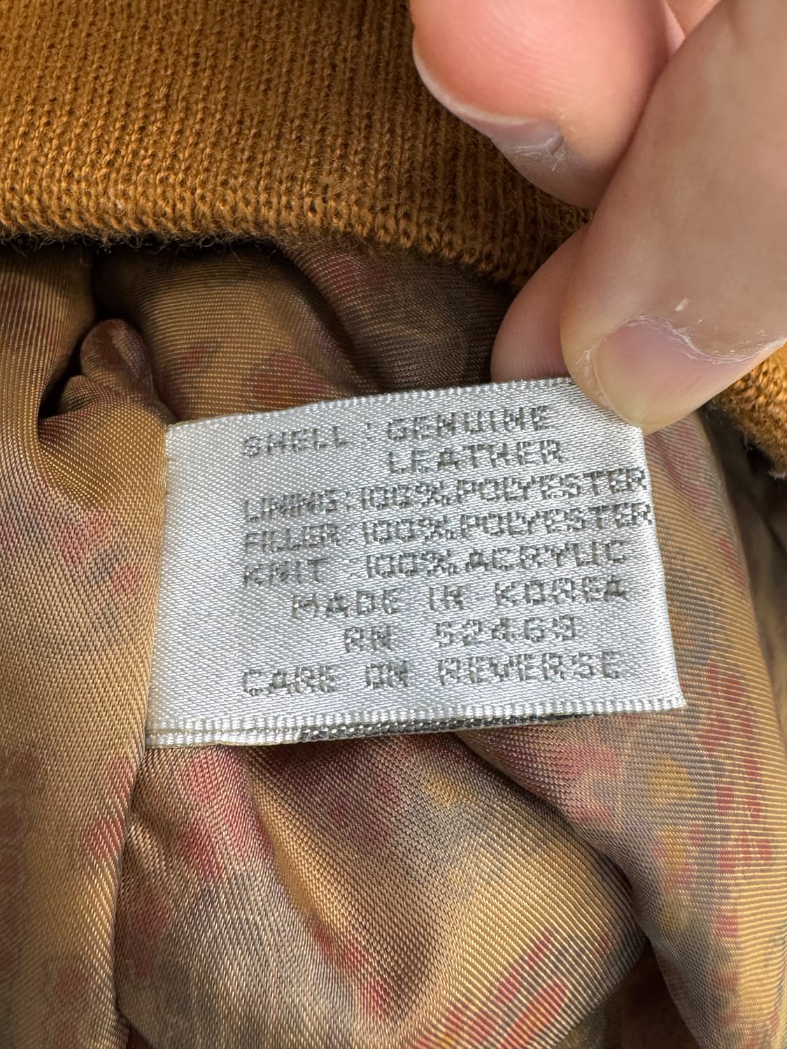 오메가 조지타운 훌스 스웨이드 봄버 상품이미지6