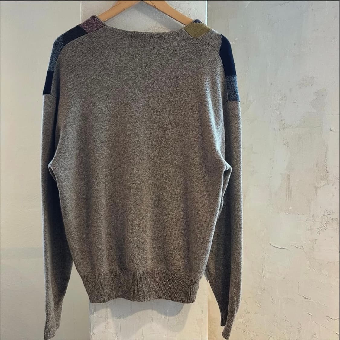 입생로랑 멀티체크 가디건 상품이미지3