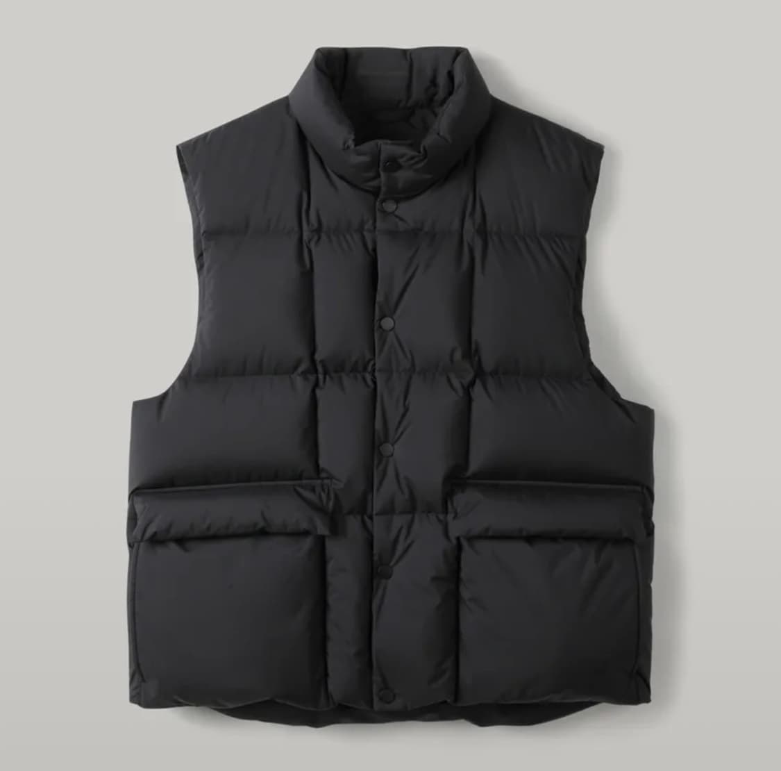 [S] 247 시리즈 TORAY DELFY 헝가리구스 다운 베스트 블랙 상품이미지1