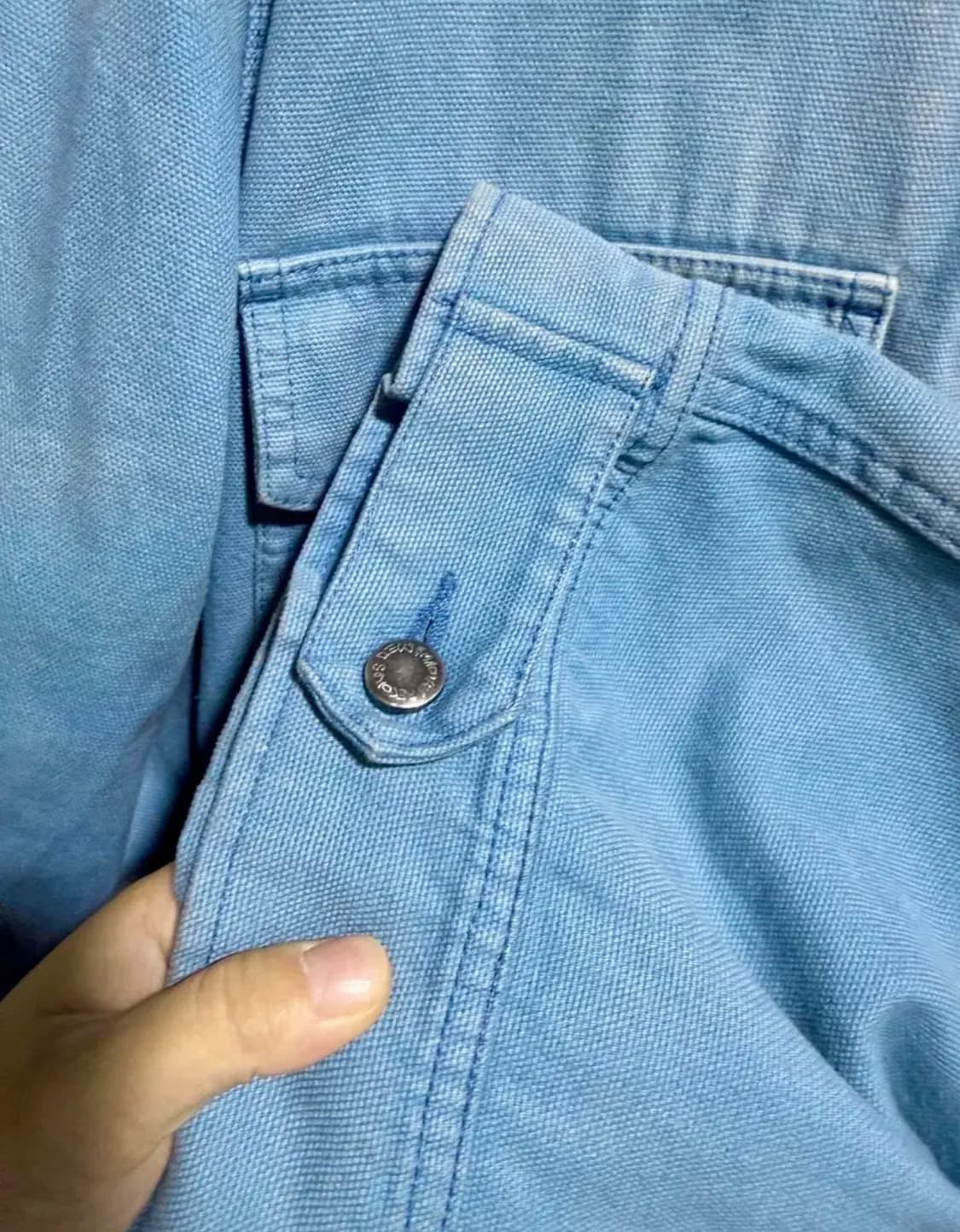 데우스 엑스 마키나 레코즈 캔버스 청데님(XL) 상품이미지4