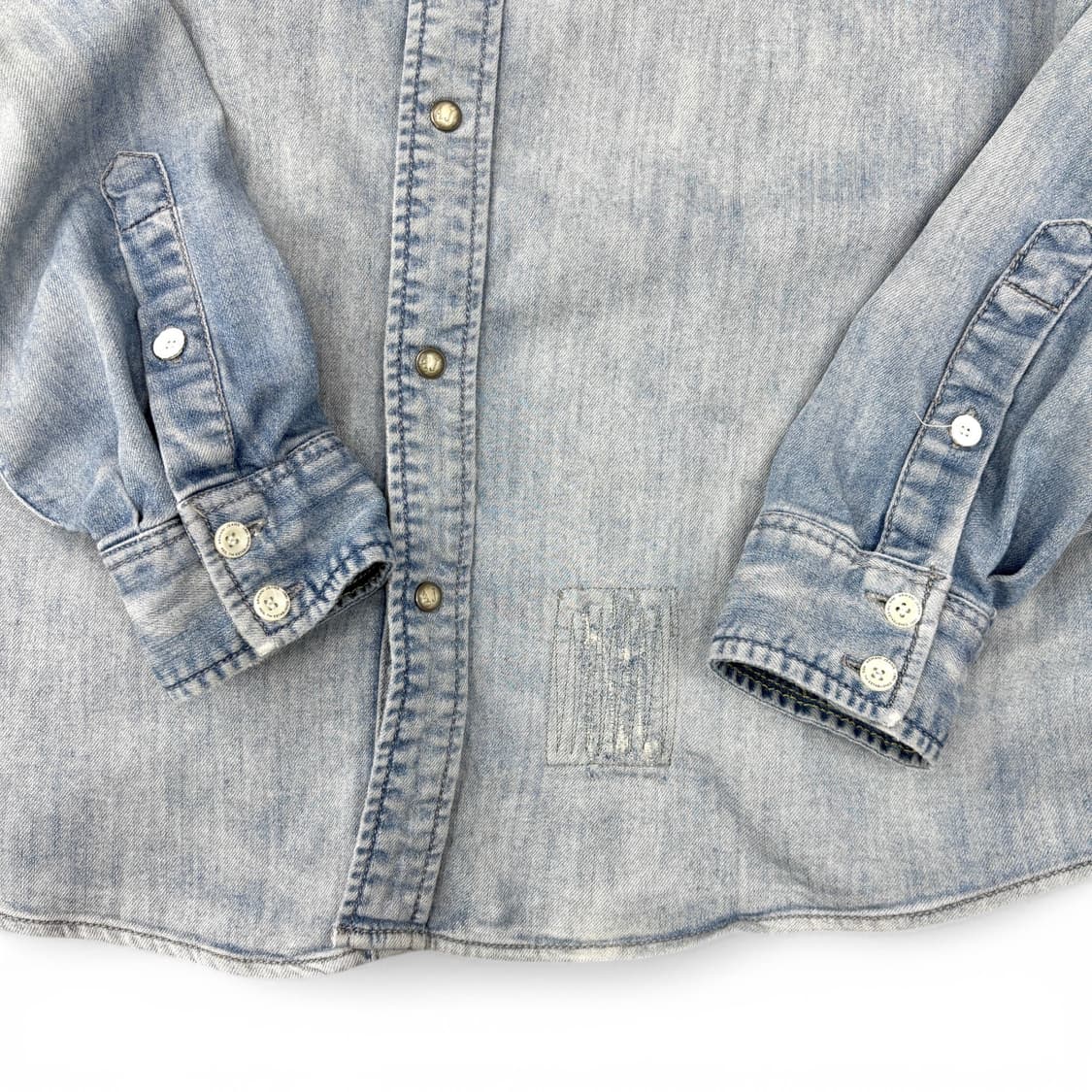 00's 아르마니 진스 데님 셔츠 상품이미지5