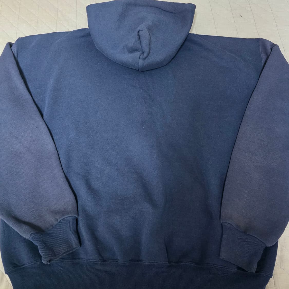 [XL] 러셀 애슬레틱 후드집업 네이비 레디쉬 슬리브 페이드 VER.23 상품이미지5
