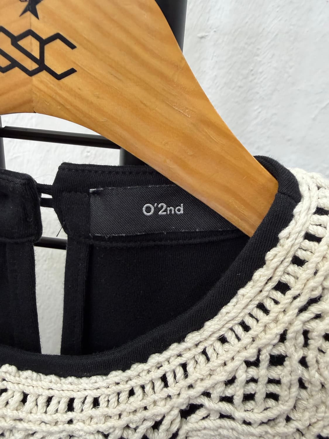 정품) O2ND 오즈세컨 한섬 22ss 레이스 블라우스 82 상품이미지7