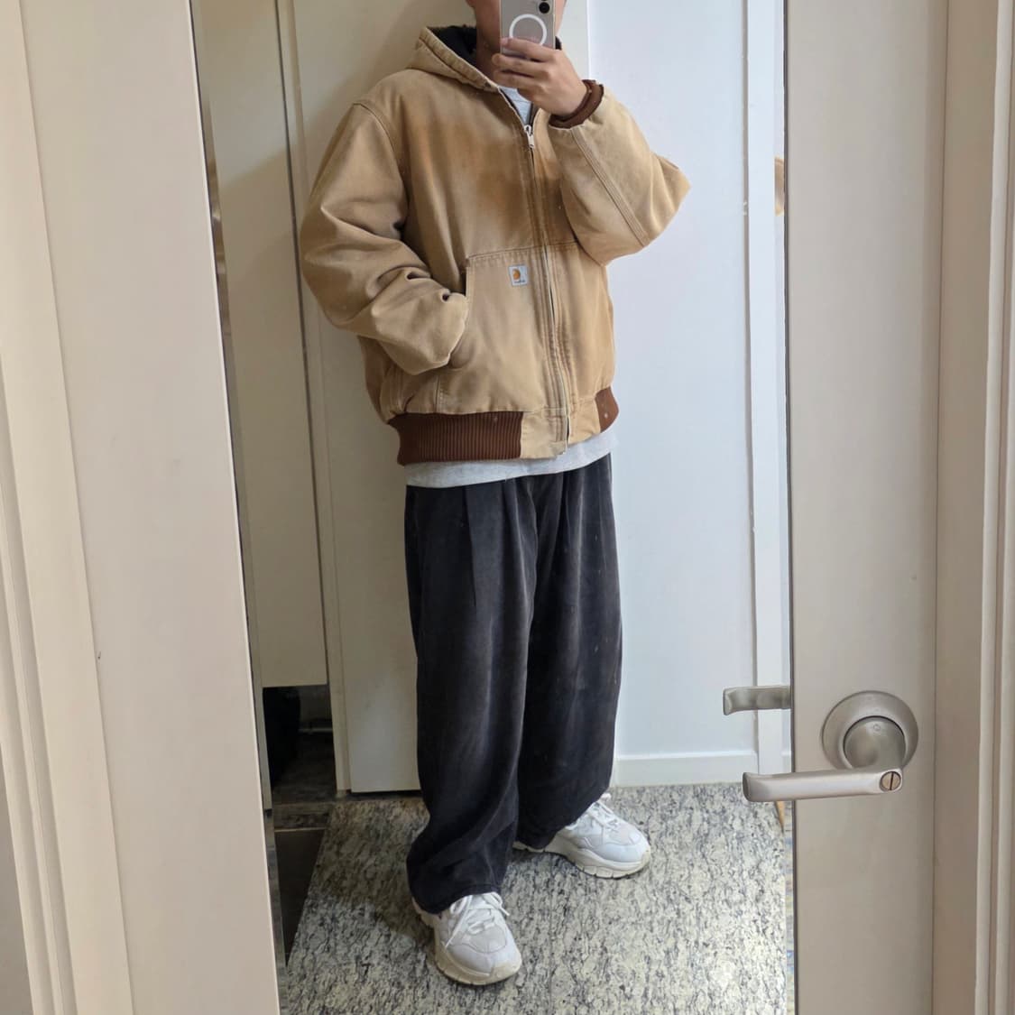 칼하트 액티브 자켓 L 칼하트 자켓 칼하트 후드 집업 칼하트 j140 상품이미지2