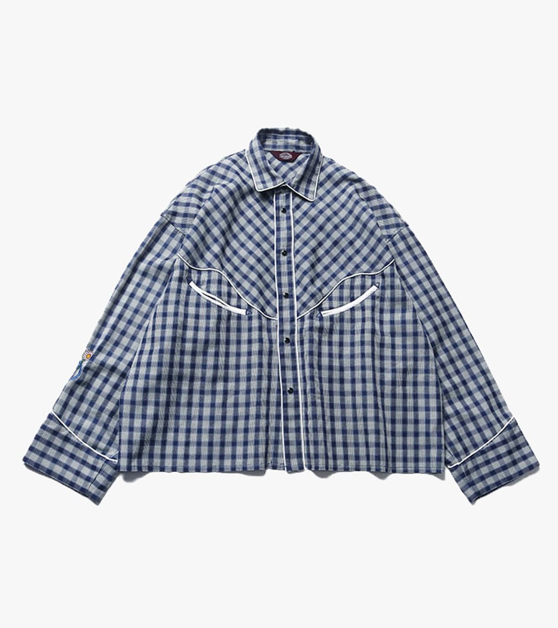 TOWN CRAFT - CUT OFF WESTERN SHIRT 상품이미지1