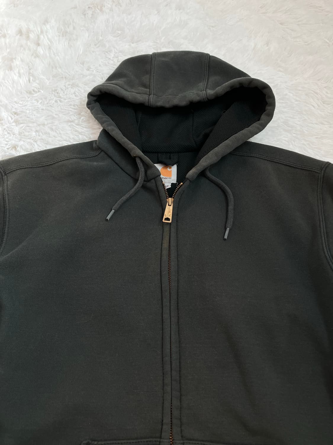  차콜 칼하트 후드 집업 y2k 스트릿 갸루 펑키 일본빈티지701  상품이미지6