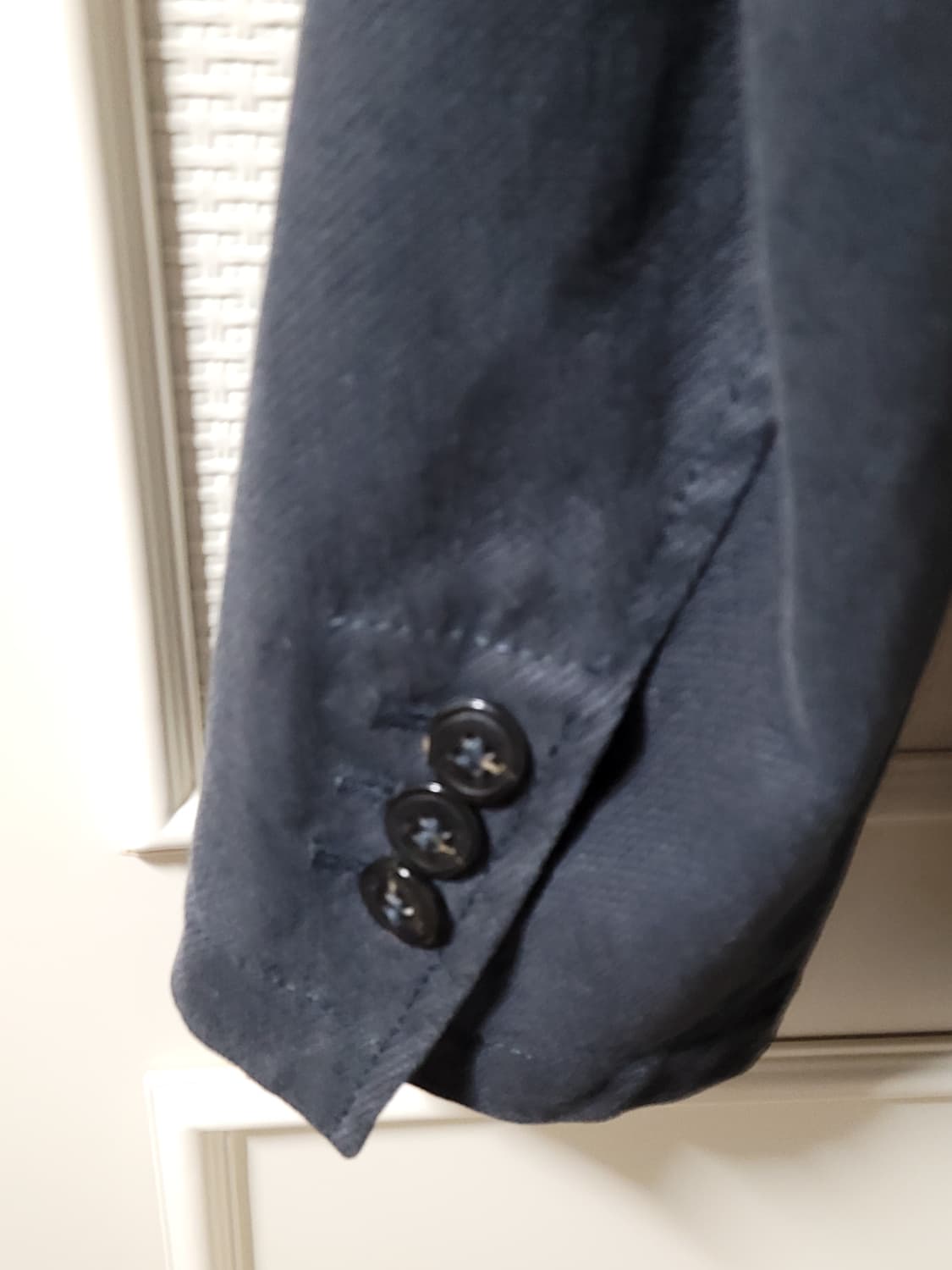 울리치 네이비 면 혼방 자켓 M 사이즈 상품이미지8