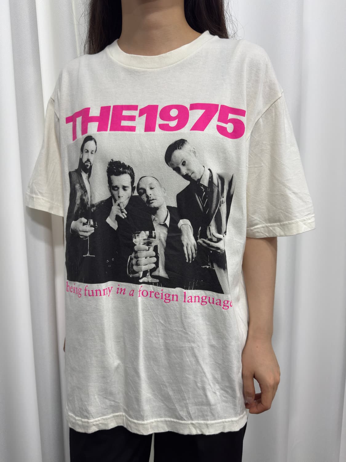 THE 1975 printing tshirt 상품이미지2