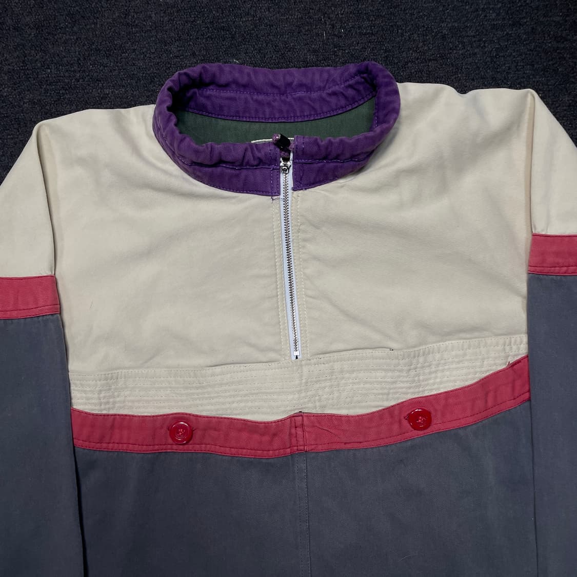 90s MAD RaGS 올드스쿨 빅로고 보헤미안 아노락 자켓 L 상품이미지6
