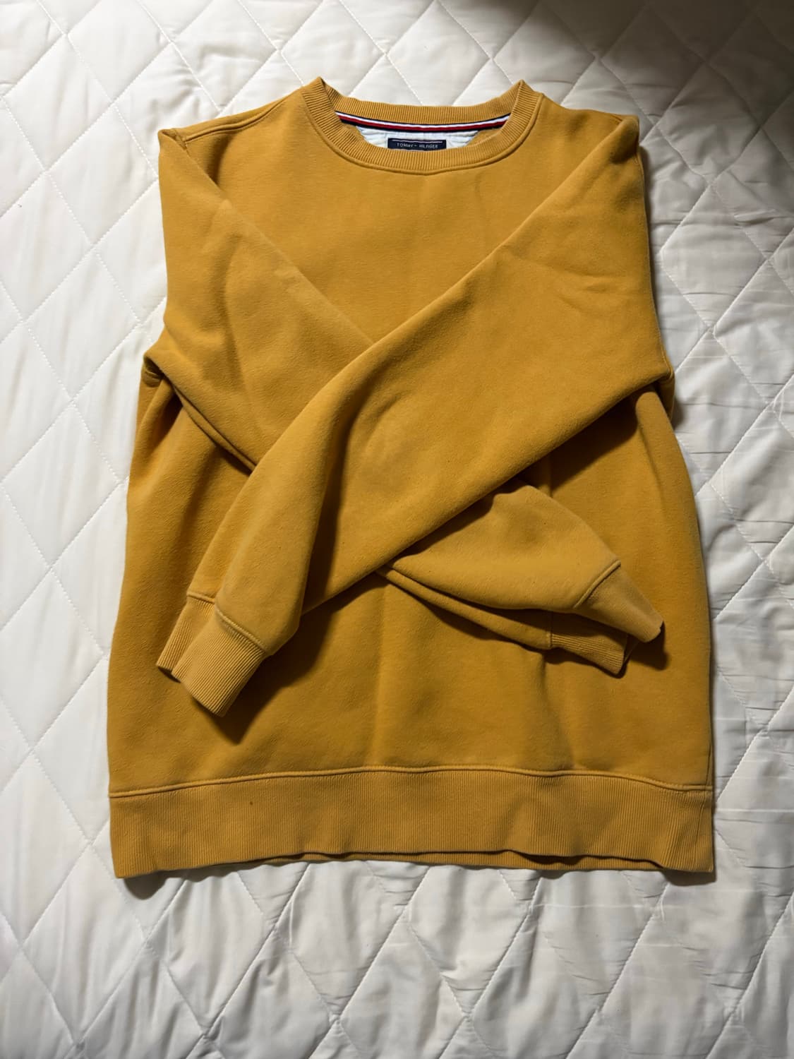 타미힐피거 맨투맨 머스타드 M 상품이미지3