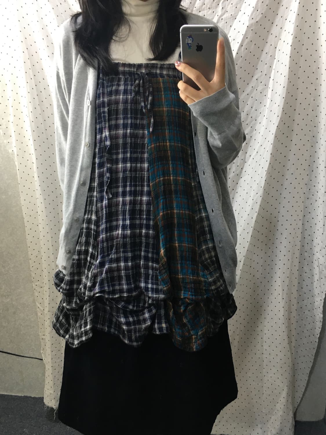 유니클로 그레이 가디건 상품이미지4