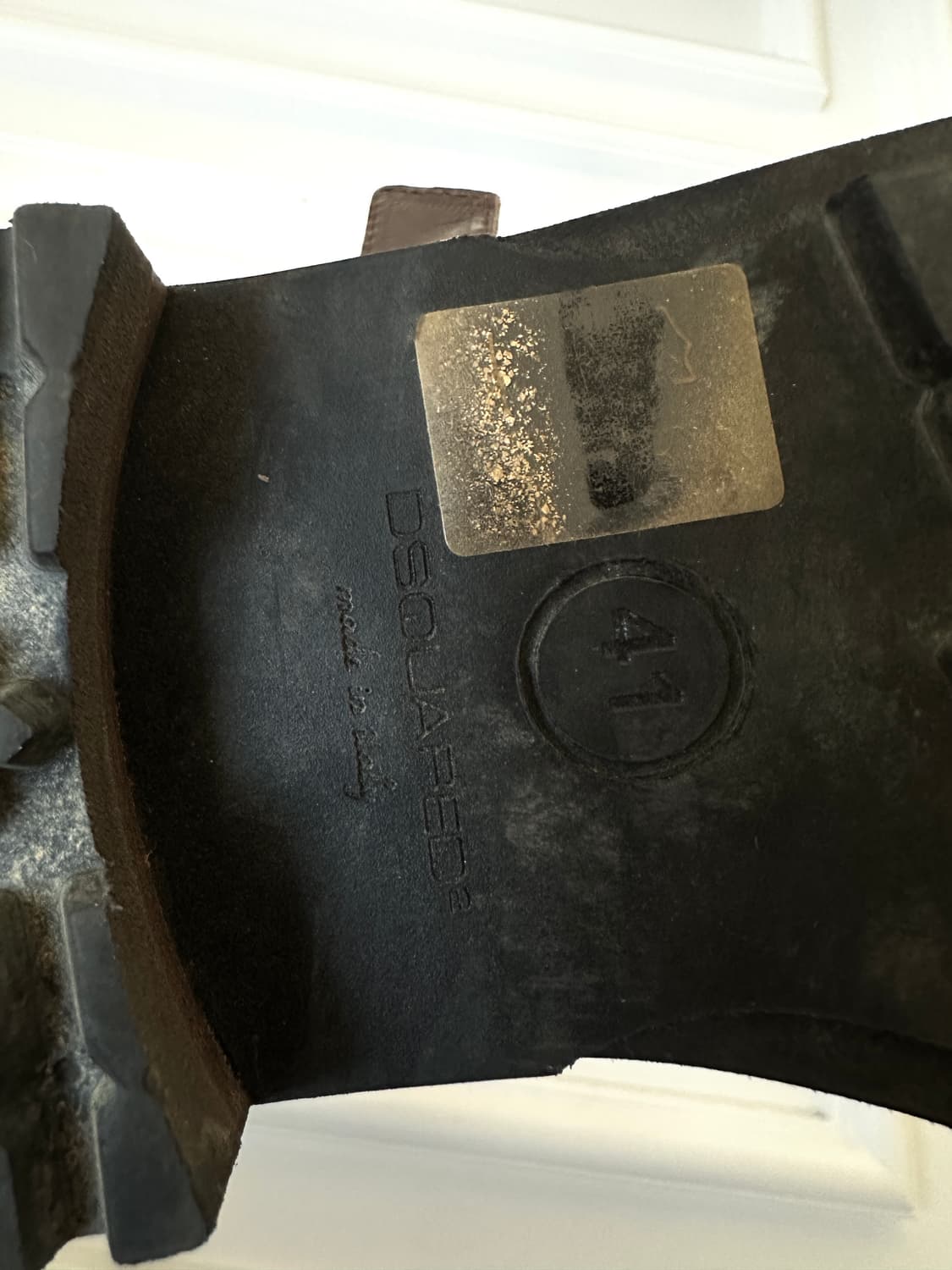 디스퀘어드 아카이브 메탈버클 레더 퍼 부츠 상품이미지9