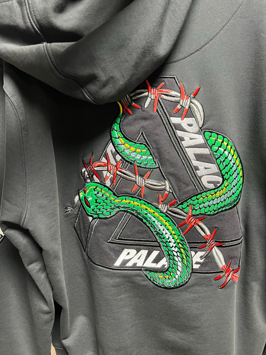 팔라스 헤쉬 밋 프레쉬 후드 블랙 - 20SS 상품이미지5