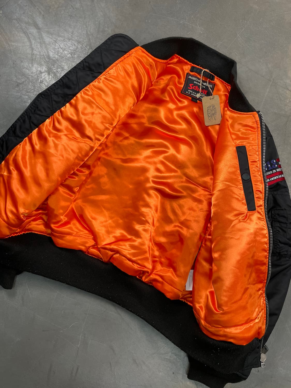 쇼트 MA1 항공 점퍼 상품이미지3