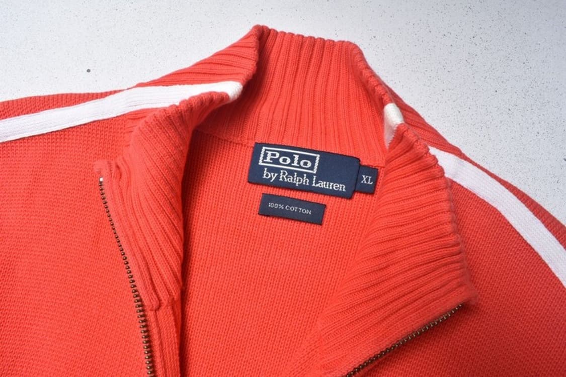 폴로 랄프로렌 코튼 니트 집업 자켓 XL N0902 상품이미지7