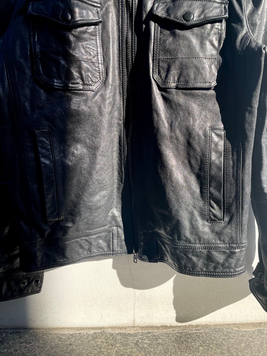 AllSaints black lambskin multi-pocket  상품이미지5