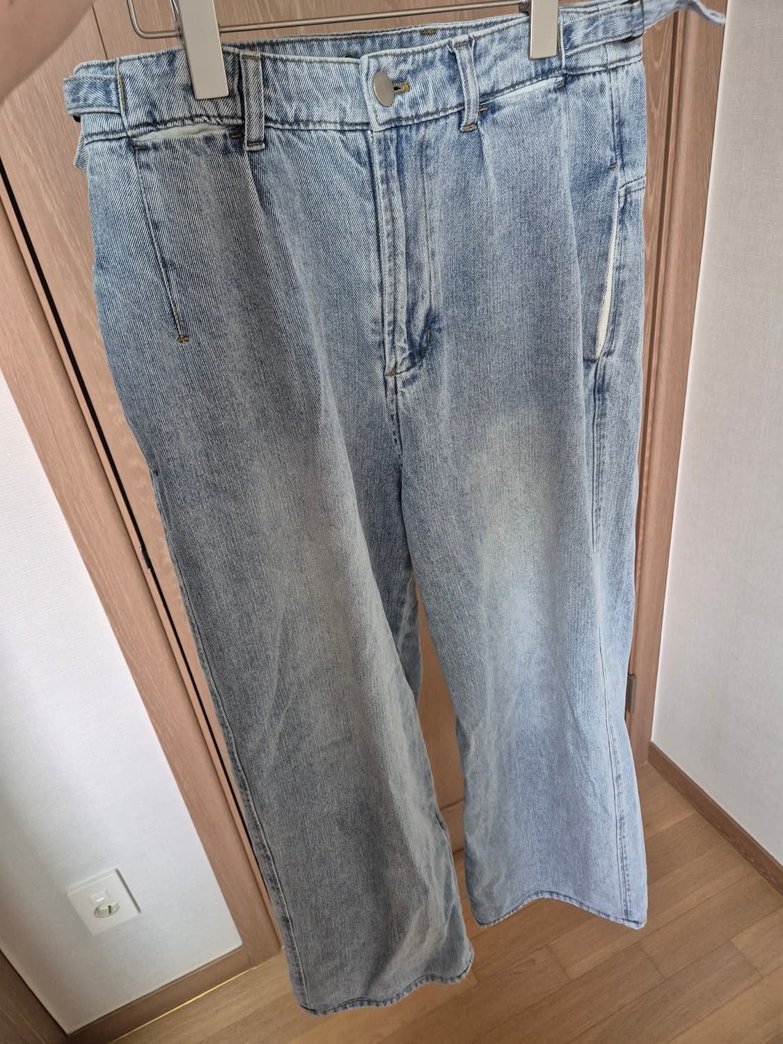 폴리테루 루즈드 데님 블리치아이스 3사이즈(31) 판매해요 상품이미지5