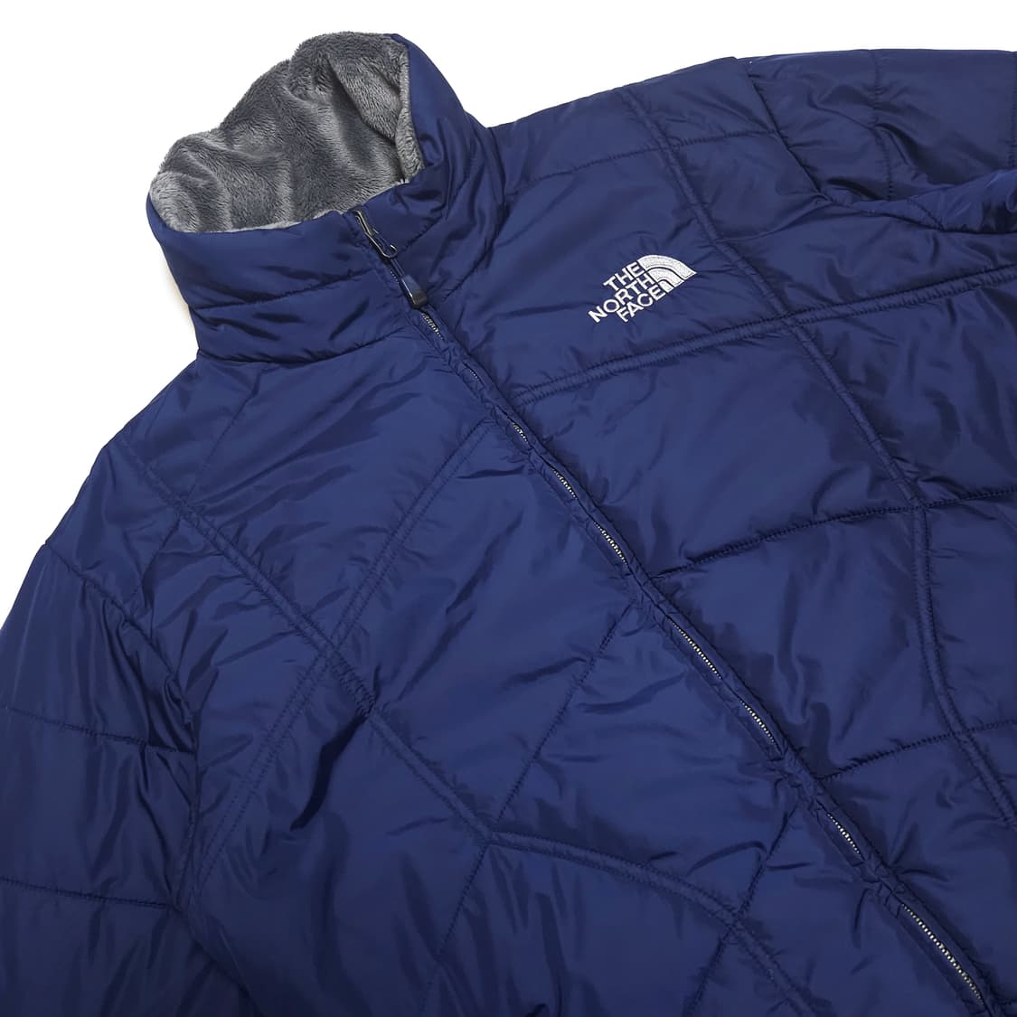 노스페이스 폴리 경량 패딩 자켓 네이비블루 상품이미지6