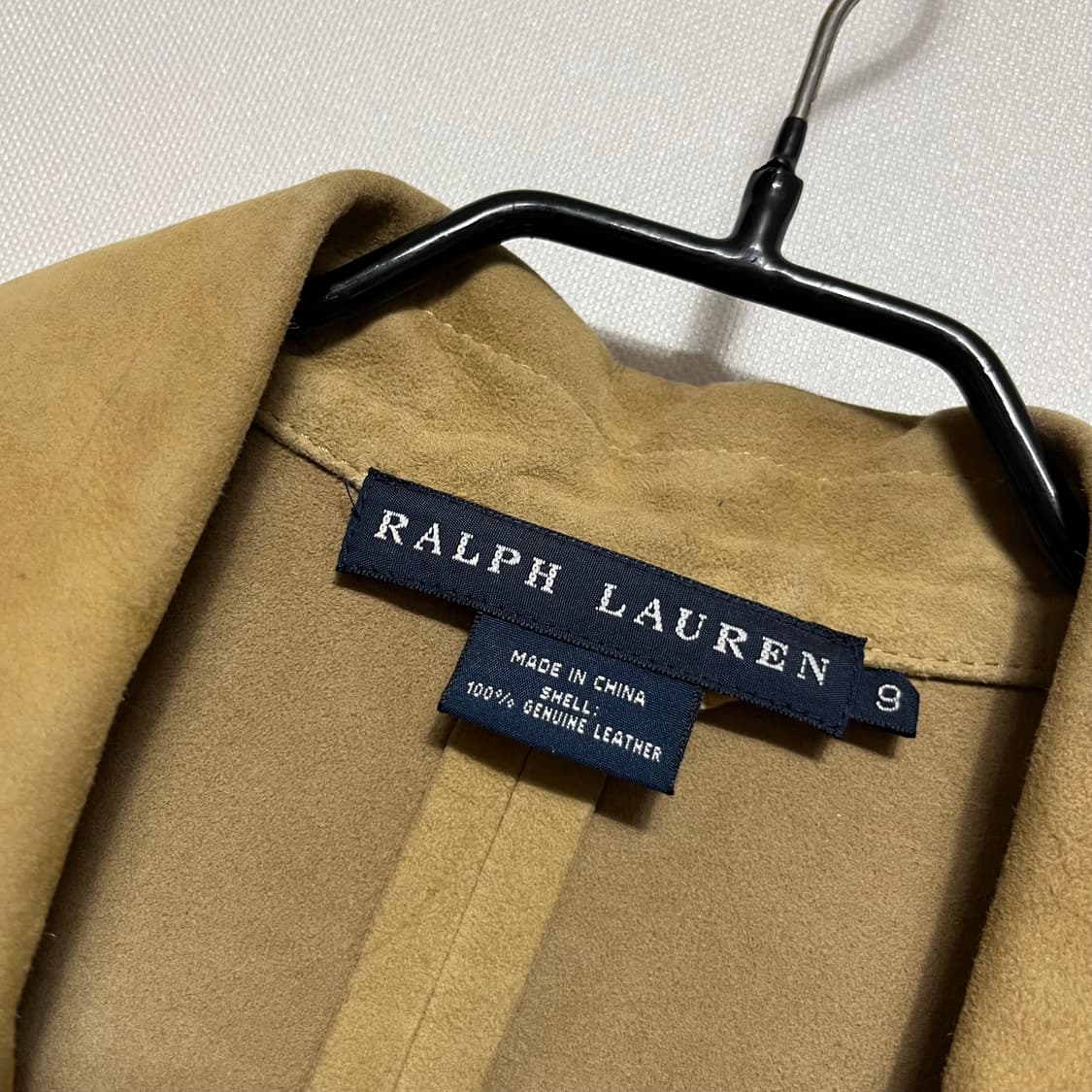 랄프로렌 스웨이드 레더 셔츠 자켓 8사이즈 상품이미지2