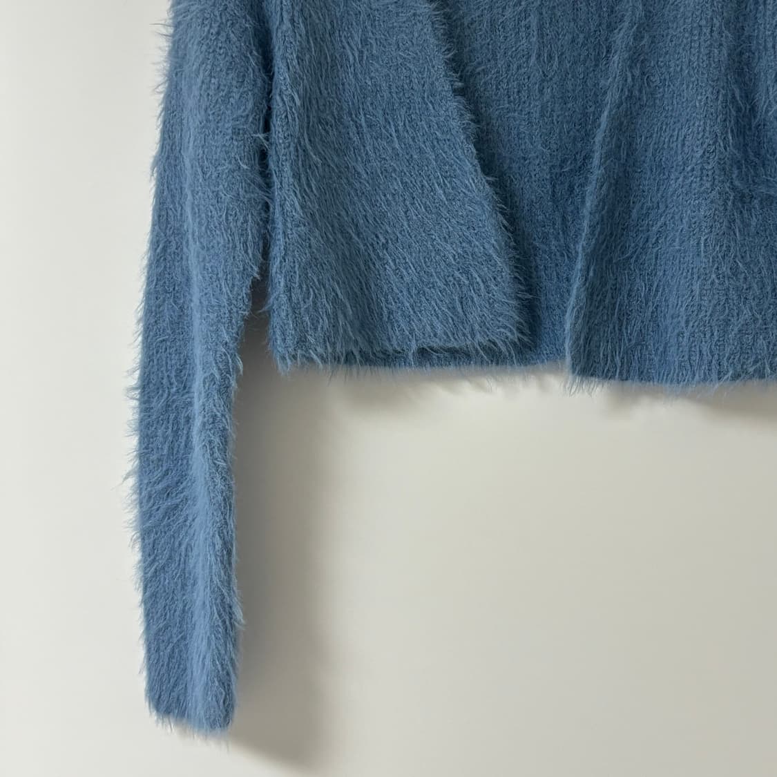 자라 크롭 퍼가디건 상품이미지3