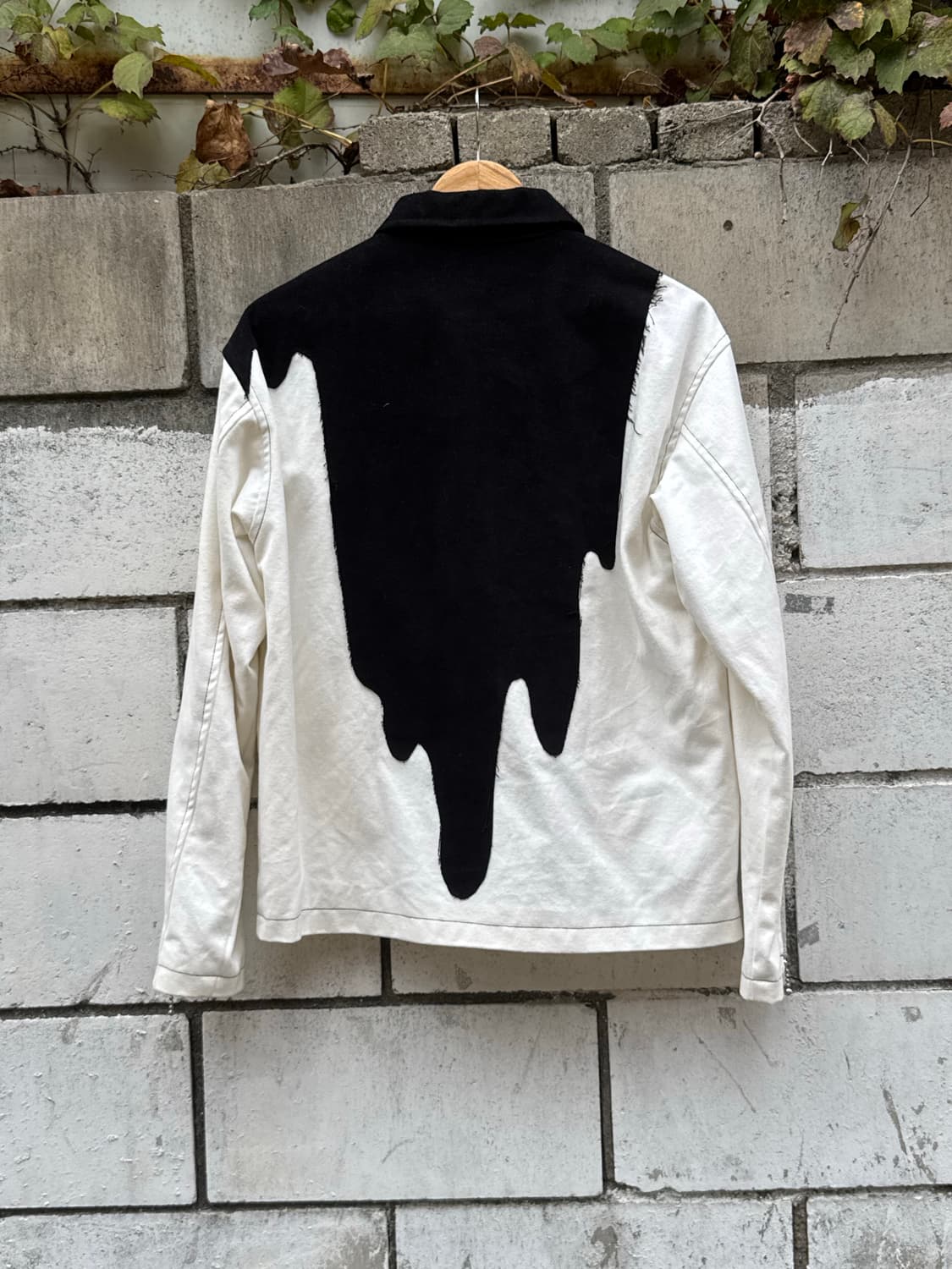 해피피플갤러리 페인팅 자켓 (BLACK) 상품이미지8