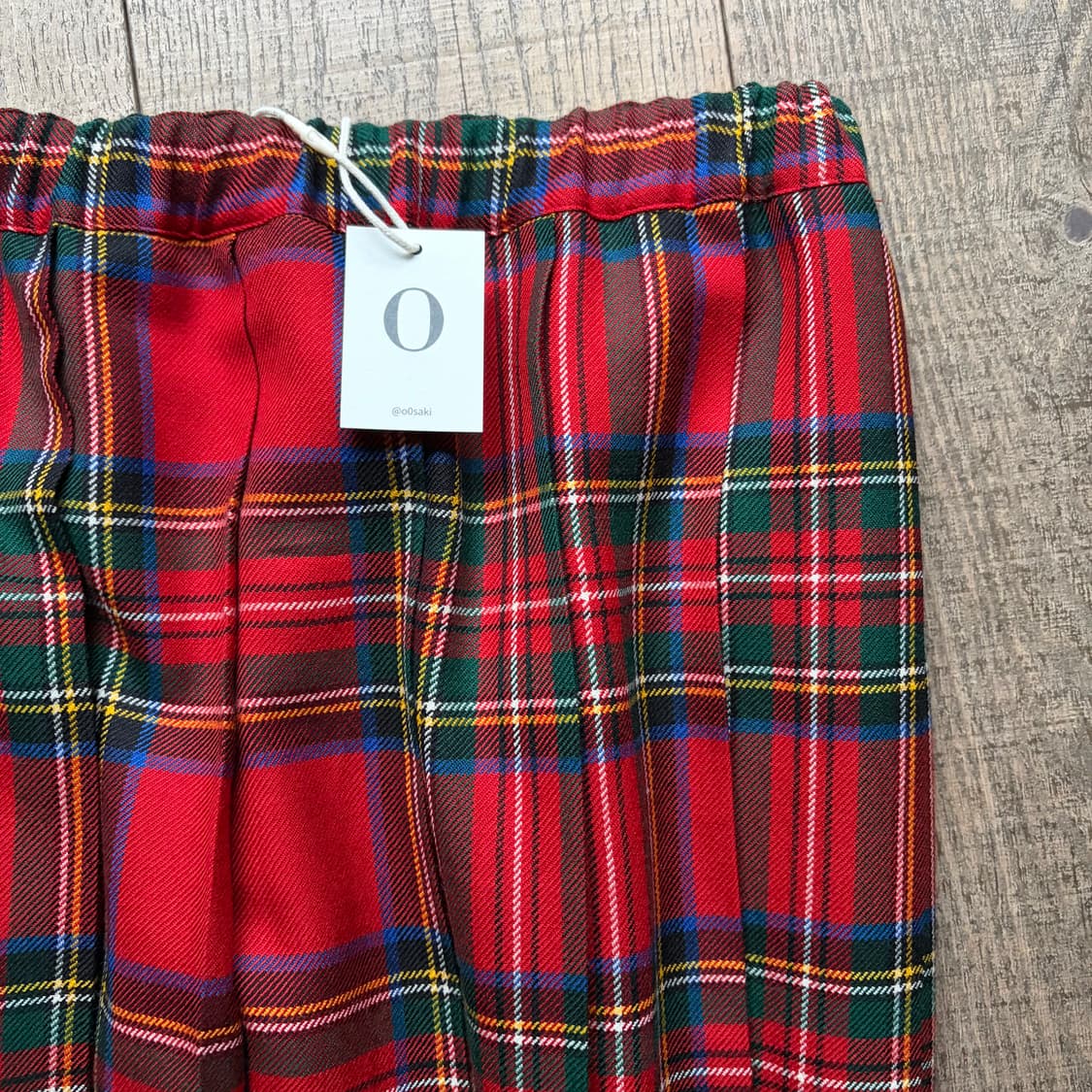 Tartan Check Pleats Skirt 상품이미지6