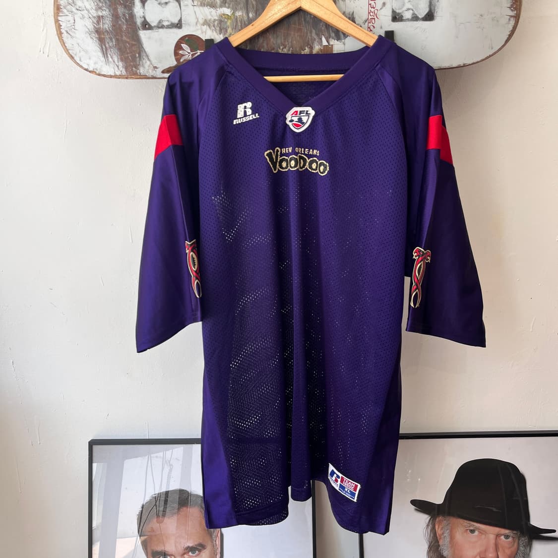 XL RUSSEL 뉴올리언스 부두 AFL 져지/W2800 상품이미지1