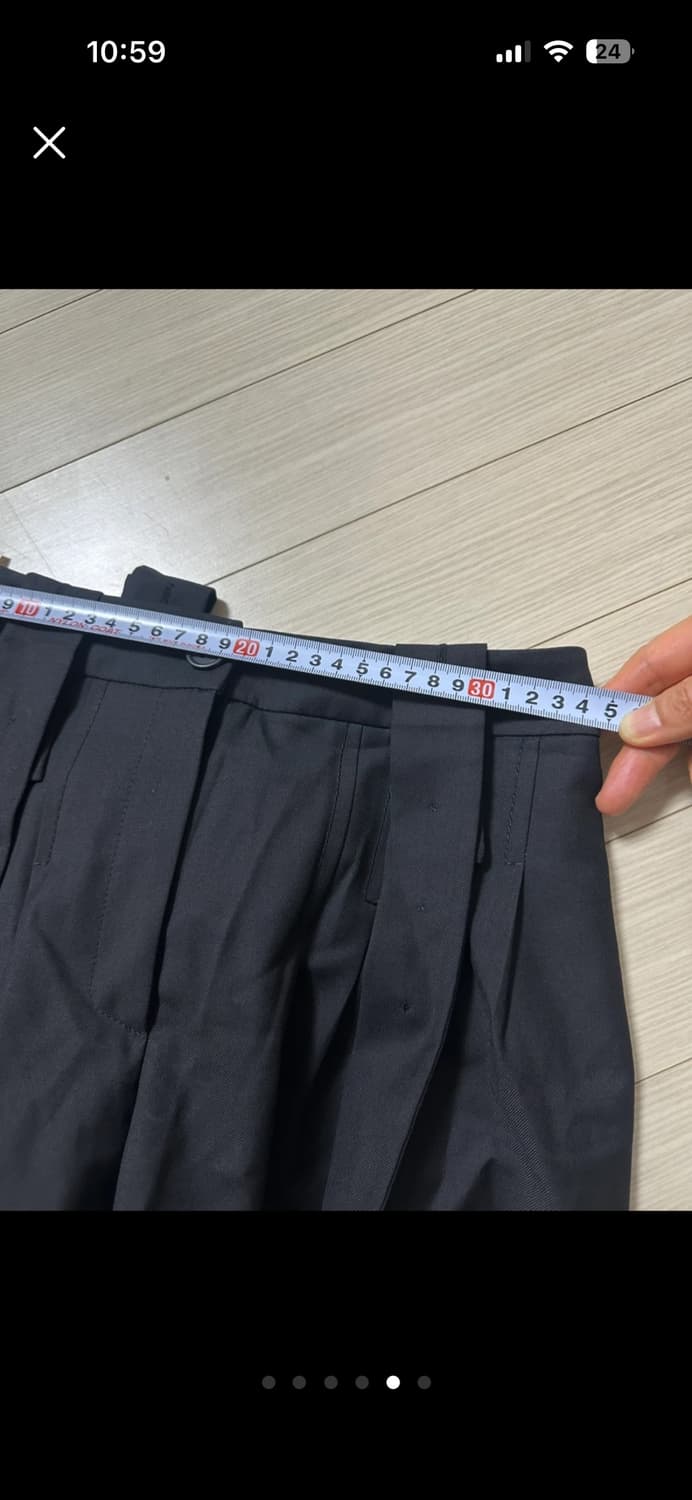 JIAKIM 브랜드의 검정색 반바지 상품이미지5