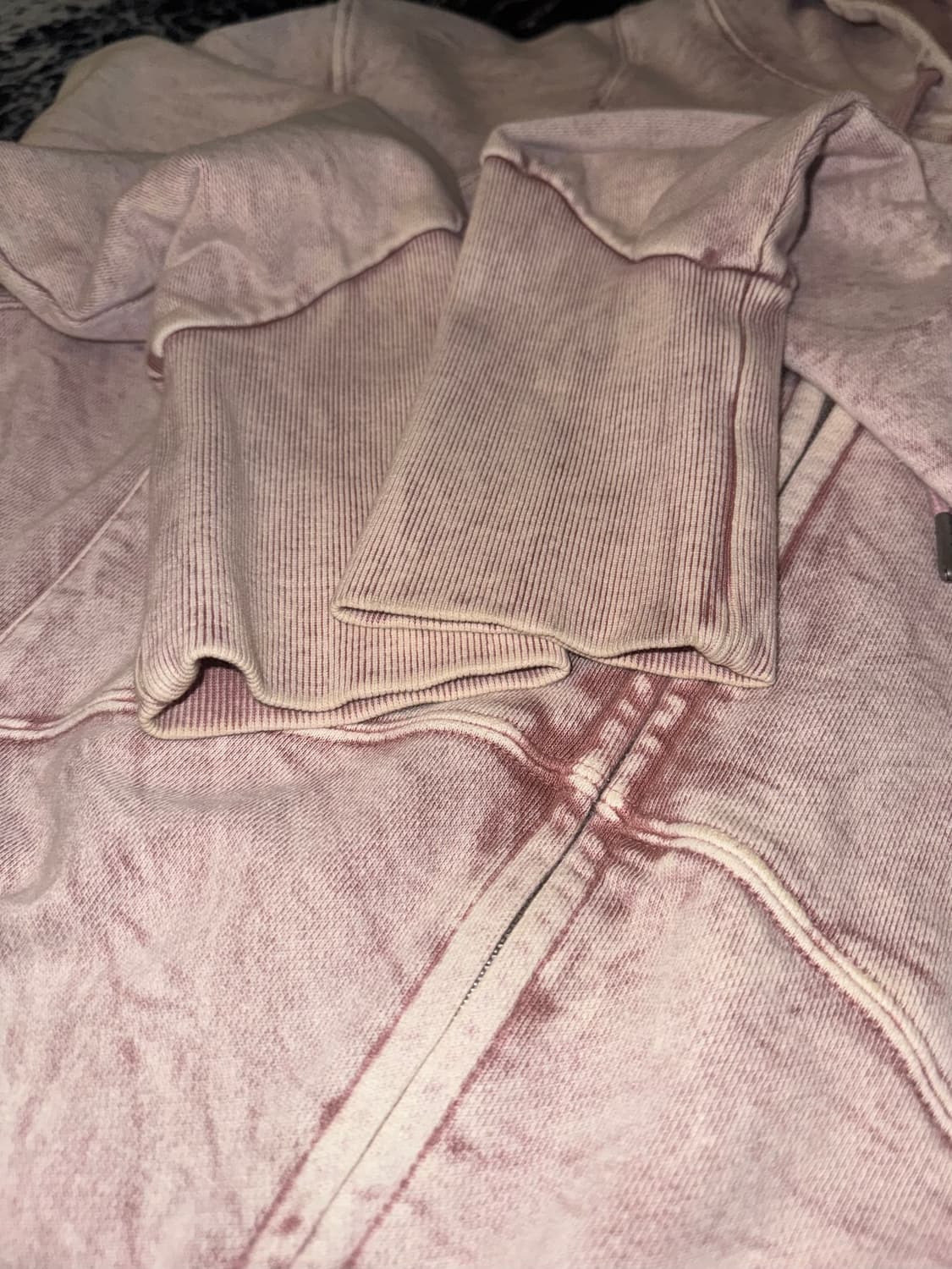 미스치프 벌룬 후드 핑크 브라운 M 상품이미지3