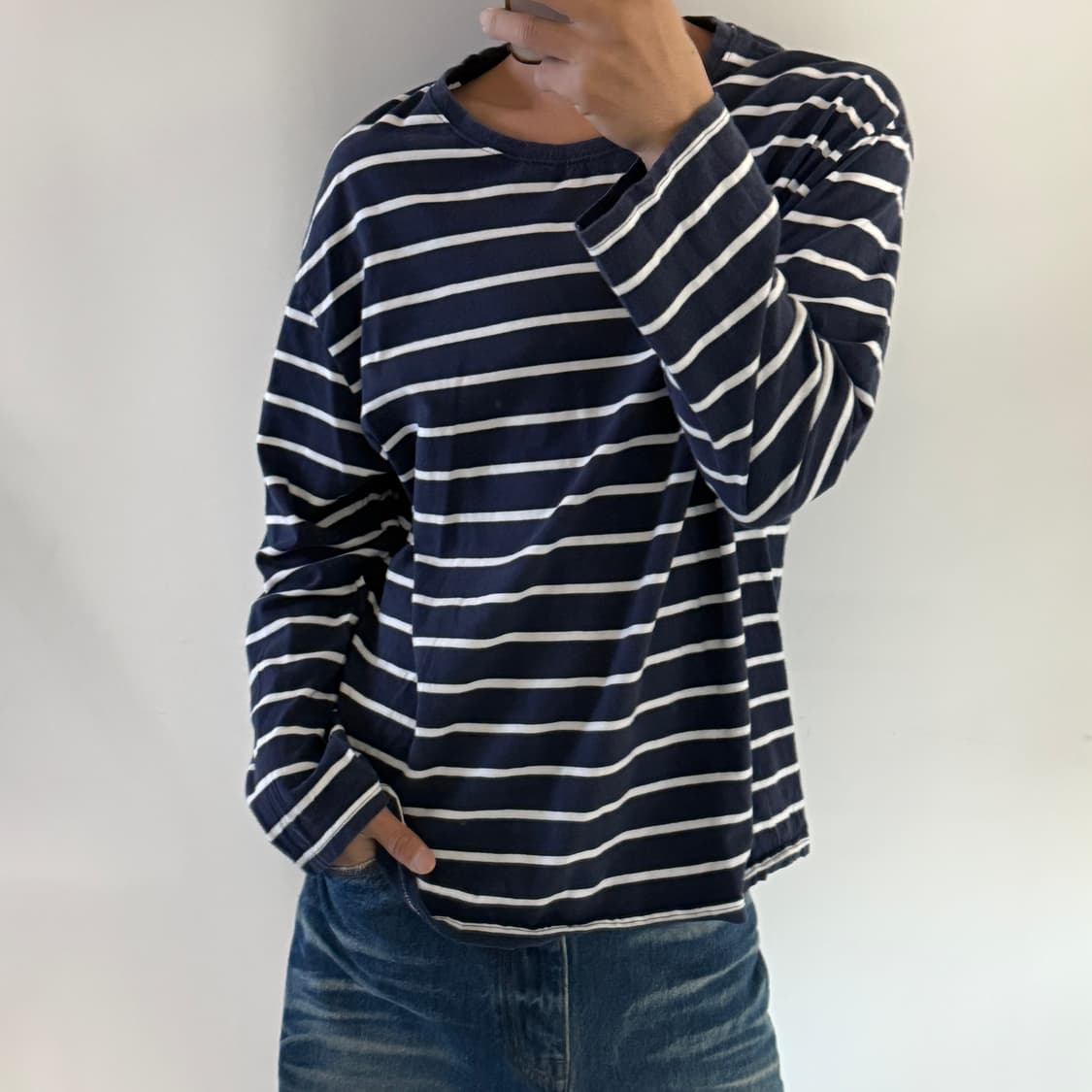 노네임 줄무늬 긴팔티셔츠 상품이미지4