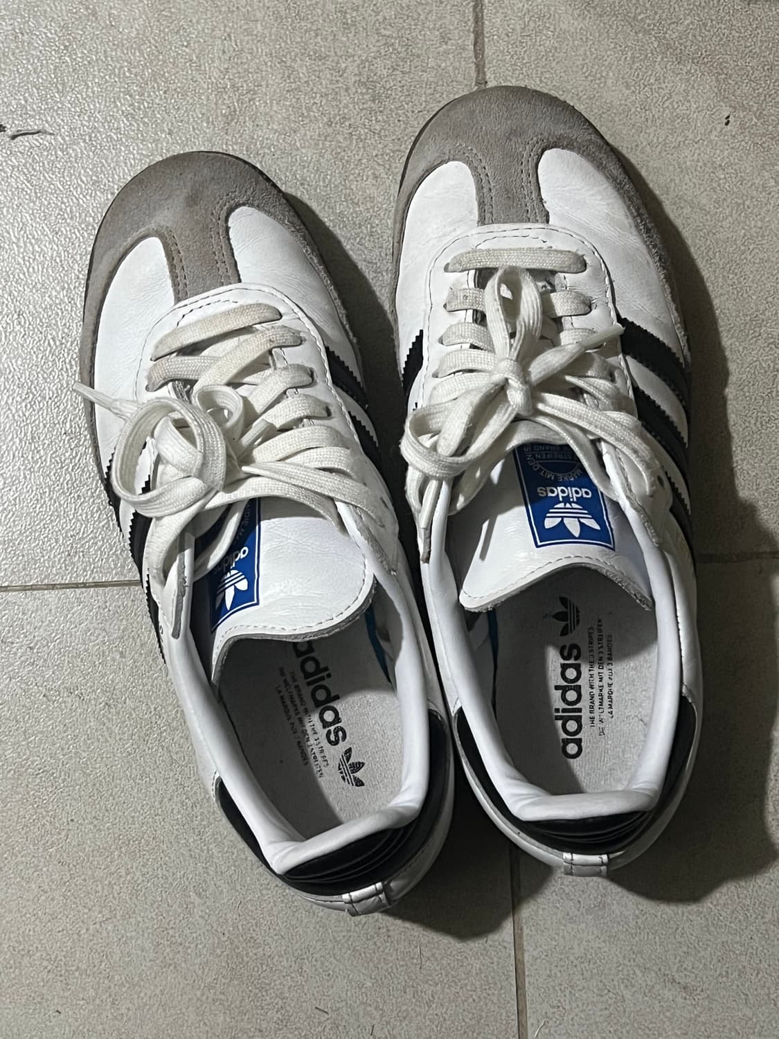 (220) 아디다스 삼바 OG 클라우드 화이트 상품이미지2