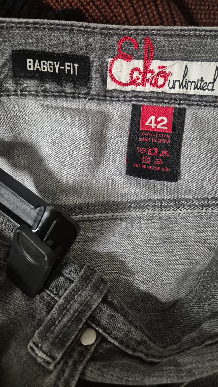 ECKO 그레이 힙합팬츠 허벅지42 상품이미지5