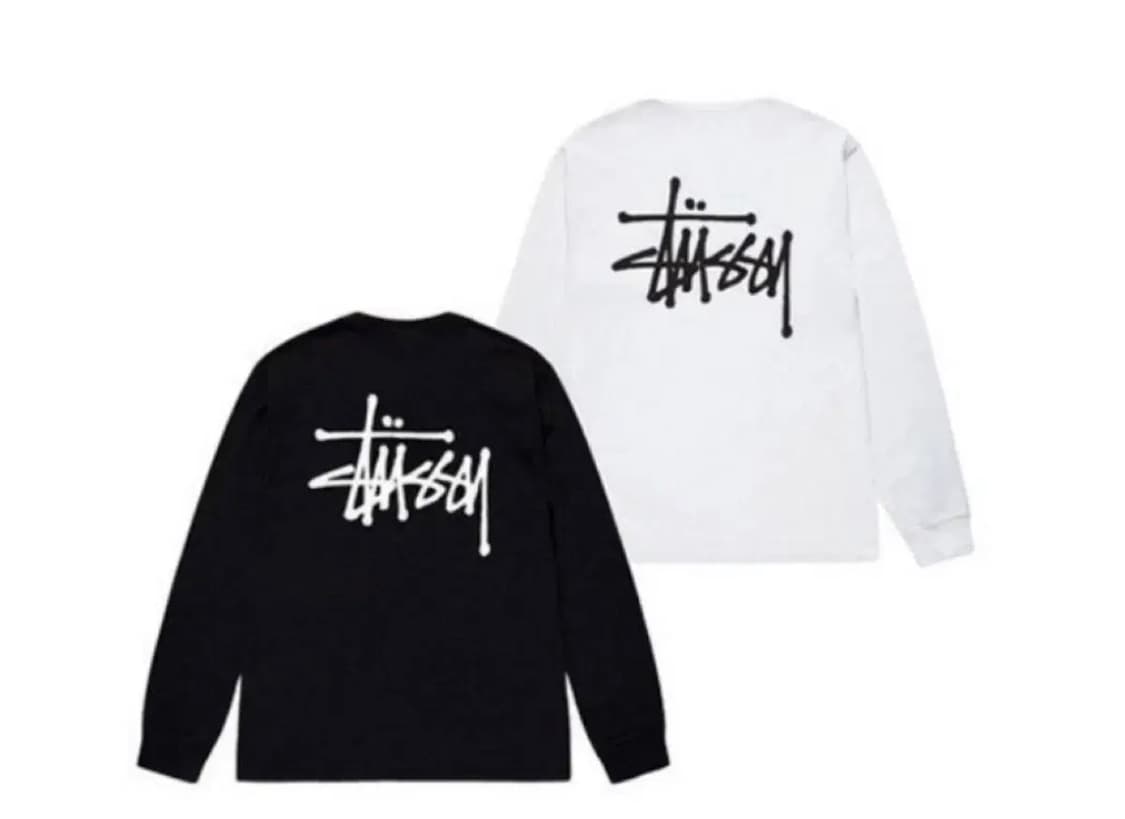 (새상품) 스투시 빅로고 베이직 롱슬리브 상품이미지1