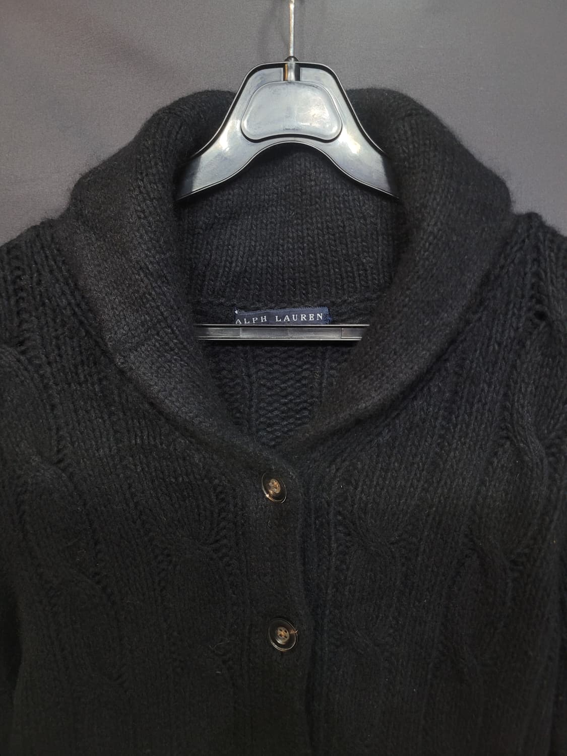 Ralph Lauren 랄프로렌 캐시미어 숄카라 가디건  상품이미지2