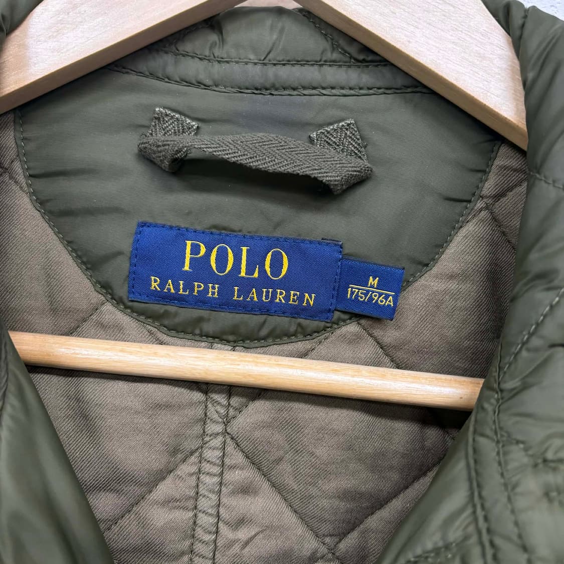 [M] 폴로 랄프로렌 신형 퀄티드 올리브 포켓 자켓 상품이미지3