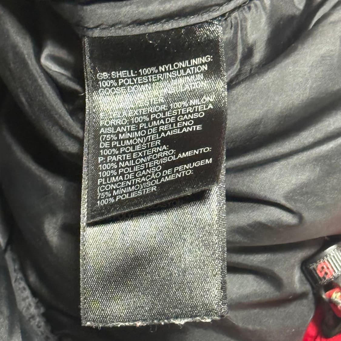 The North Face 히말라야 800 레드 필파워 다운 패딩 상품이미지4