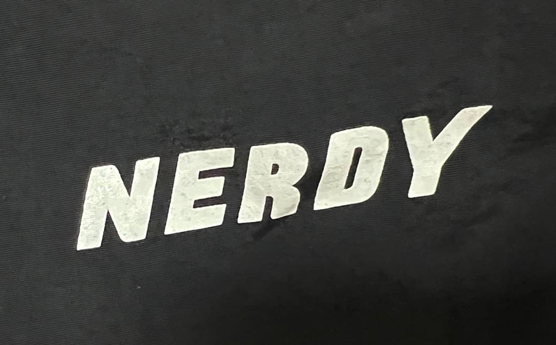 NERDY 널디 남자 엔와이 우븐 트랙 하프팬츠 블랙/화이트 L 32 상품이미지3