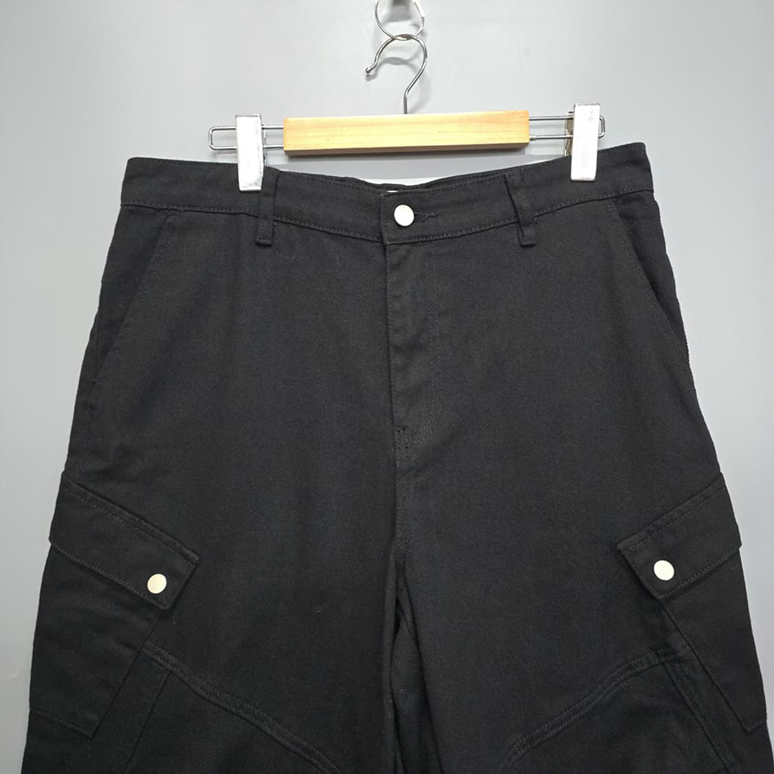 플로피디스크리서치 카고 팬츠 블랙 L 상품이미지2