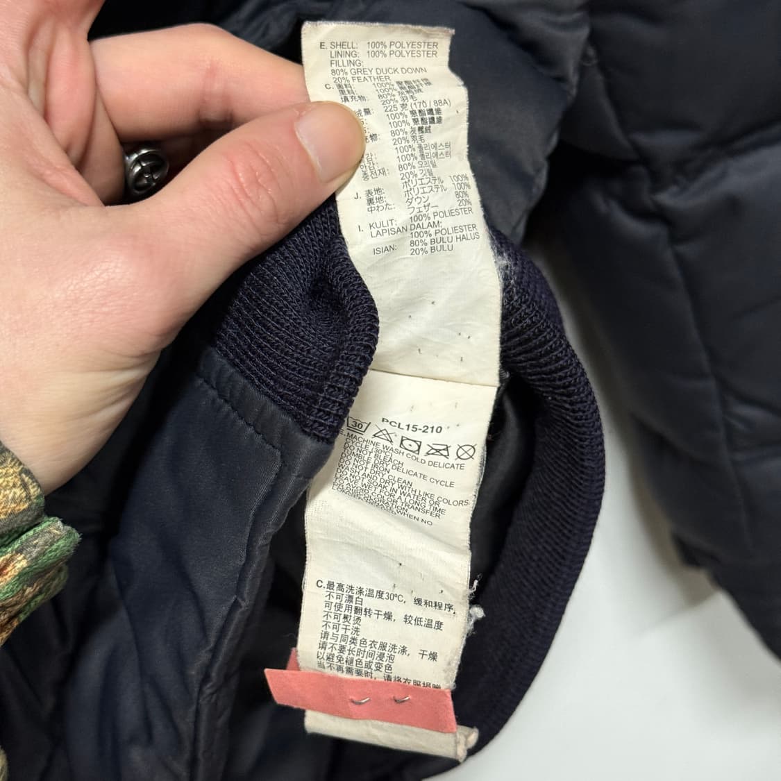 리바이스 구스다운 더블 포켓 패딩 점퍼 상품이미지7