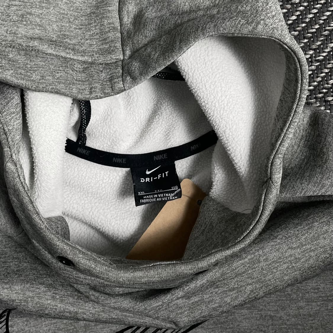 나이키 빅스우시 트레이닝 그레이 후드 티셔츠o4769 상품이미지5