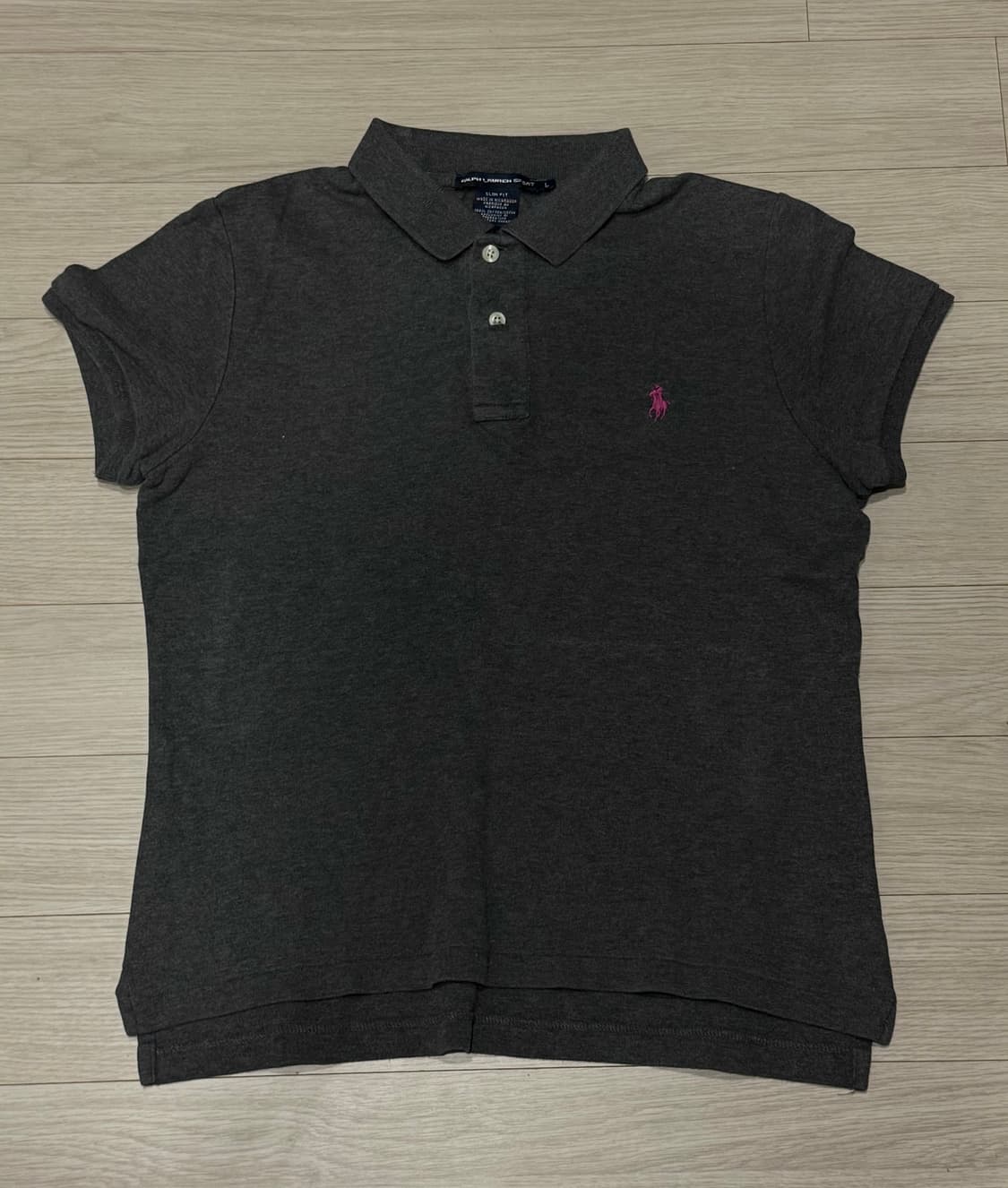폴로 스포츠 그레이 반팔티 상품이미지1