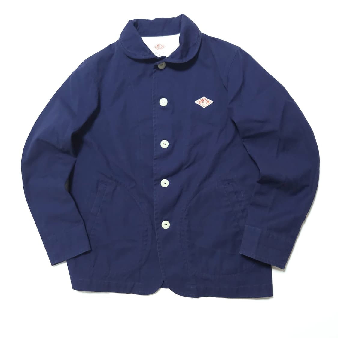 단톤 DANTON 프렌치 워크 싱글 커버올 자켓 상품이미지1