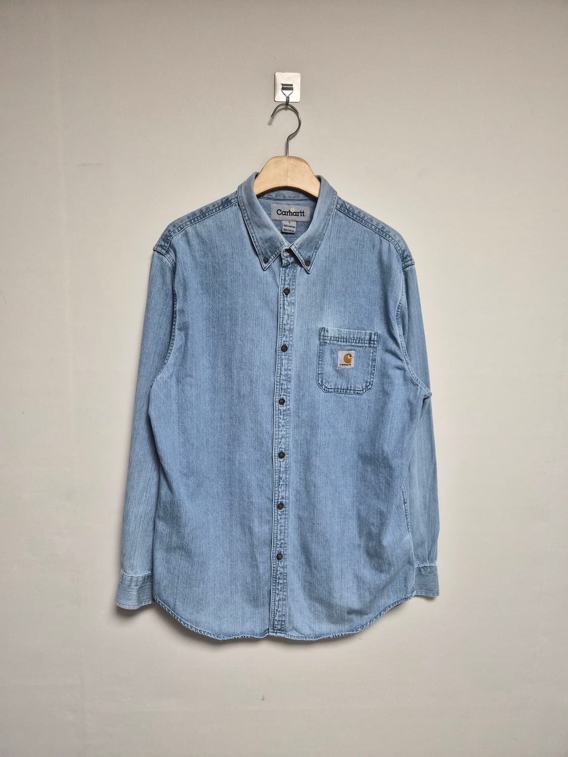 칼하트Carhartt 데님 셔츠 L사이즈 - S271 상품이미지1