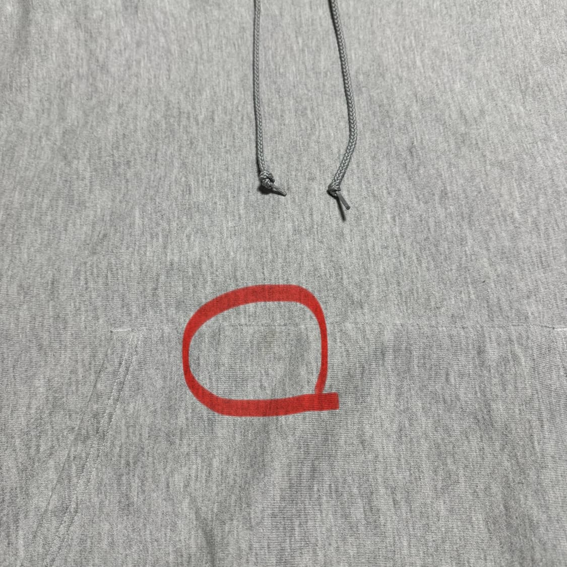 빈티지 00s 챔피온 리버스위브 블랭크 그레이 스웻후드 상품이미지5