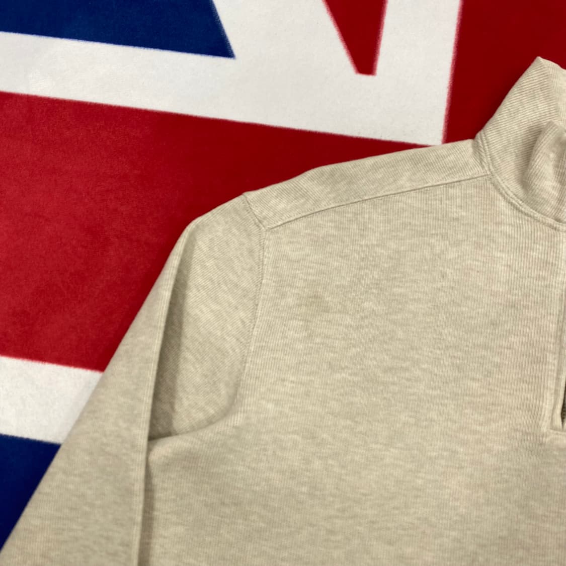 폴로 하프집업 맨투맨 M  상품이미지4