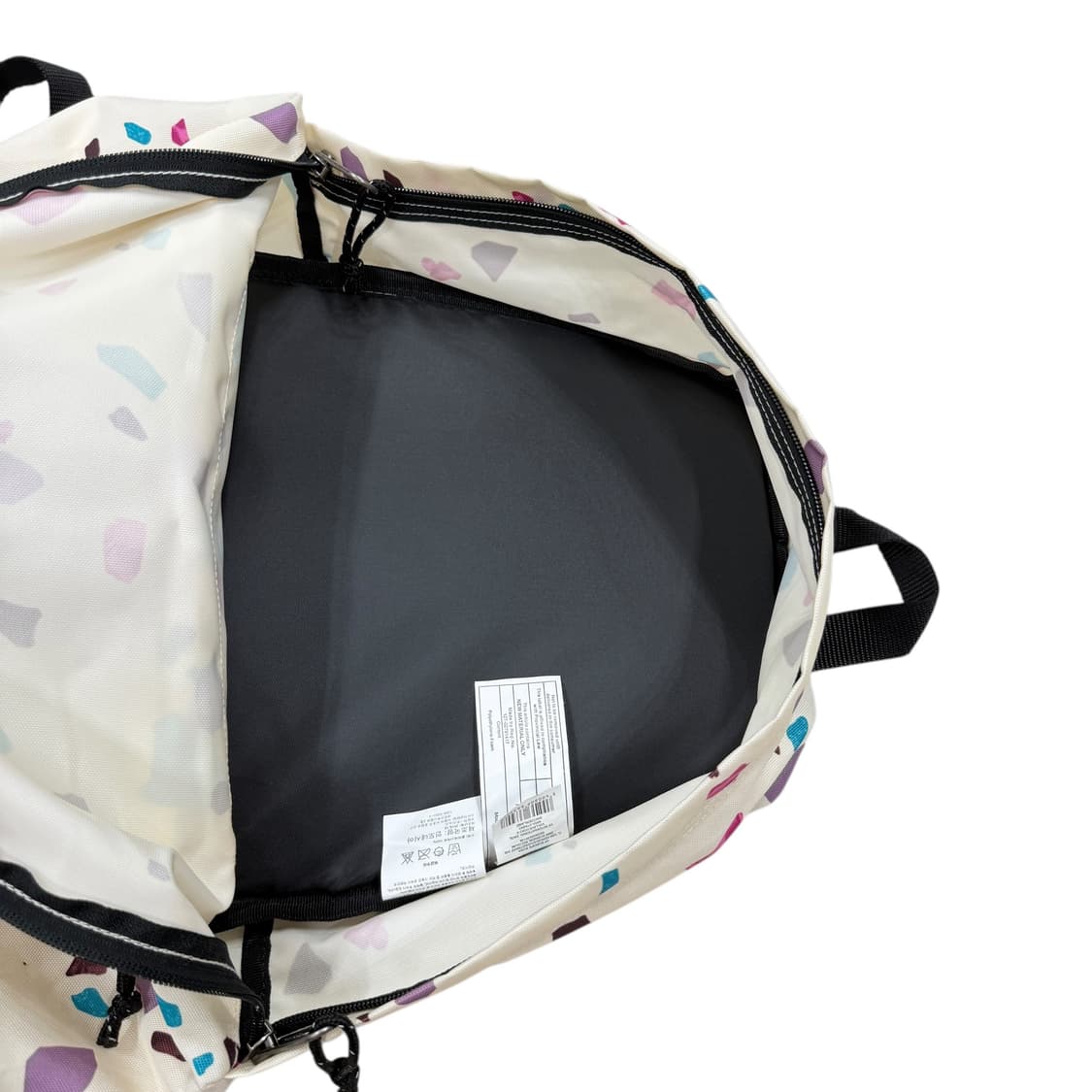 이스트팩 빈티지 패턴 백팩 가방 바닐라 화이트 상품이미지4