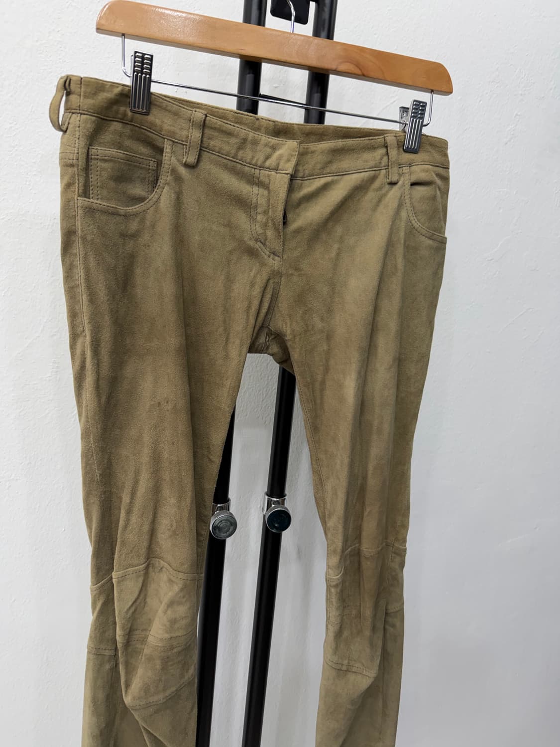 매장판정품) 발망 여성 양가죽 팬츠 38(30인치) 상품이미지2