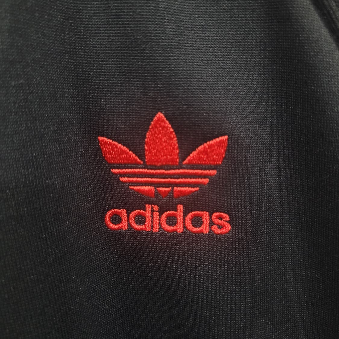 아디다스 불꽃 파이어버드 검빨 슈퍼스타 트랙탑 져지  상품이미지3