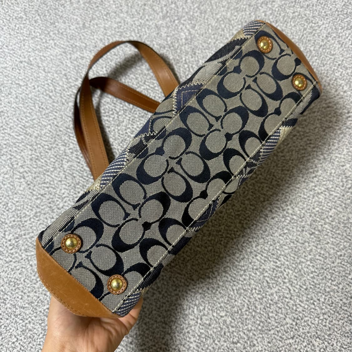 Coach 코치 패치워크 토트백 상품이미지8